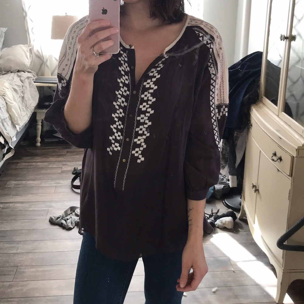 Free People boho top